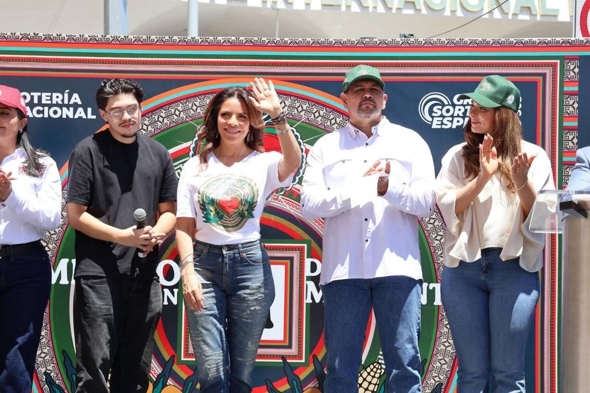 PRESENTA LOTERÍA NACIONAL SORTEO ‘MÉXICO CON M DE MIGRANTE’ EN CIUDAD JUÁREZ