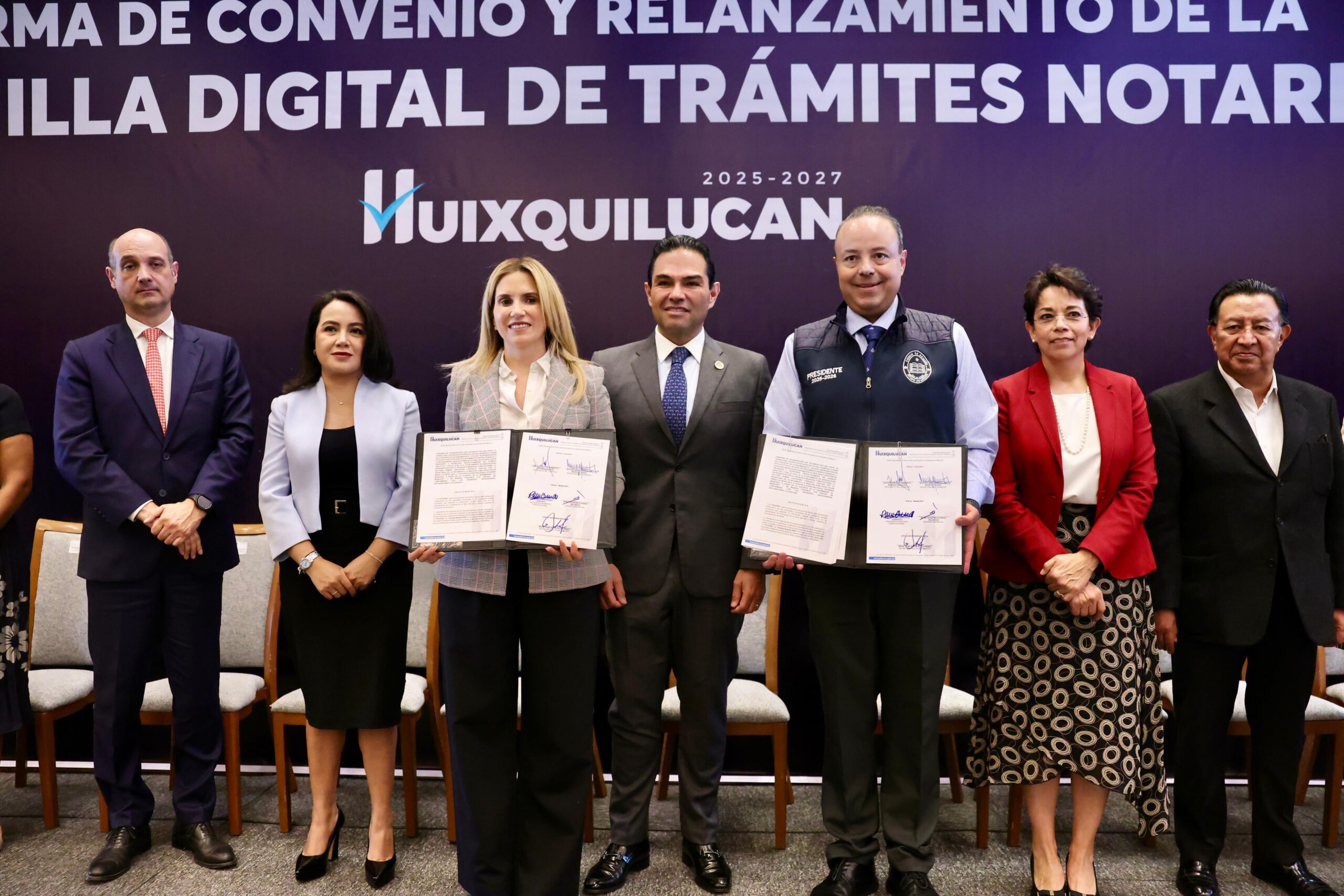 CONSOLIDA HUIXQUILUCAN UN GOBIERNO INNOVADOR CON VENTANILLA DIGITAL DE TRÁMITES NOTARIALES