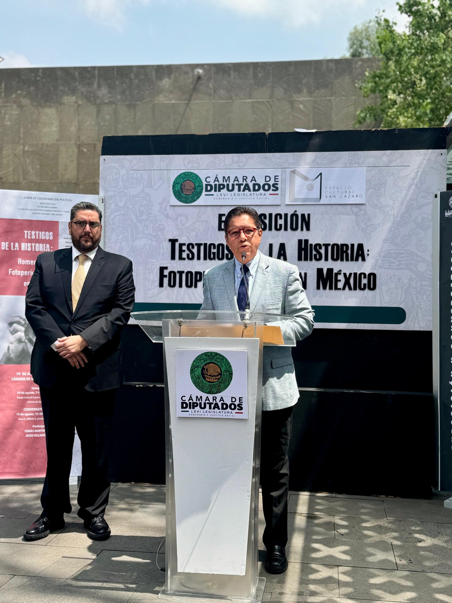 INAUGURAN EN SAN LÁZARO EXPOSICIÓN ‘TESTIGOS DE LA HISTORIA: FOTOPERIODISMO EN MÉXICO’