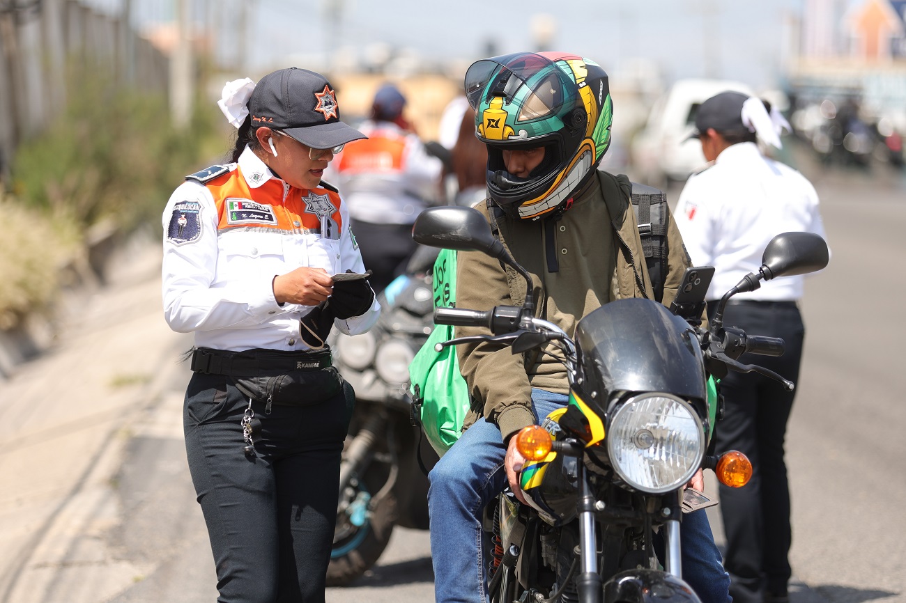 HUIXQUILUCAN RETIRA DE CIRCULACIÓN MIL 900 MOTOCICLETAS CON OPERATIVO DE REORDENAMIENTO VIAL