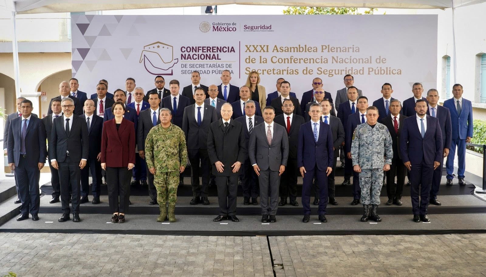 REITERA HIDALGO TRABAJO COORDINADO CON EL GABINETE FEDERAL DE SEGURIDAD