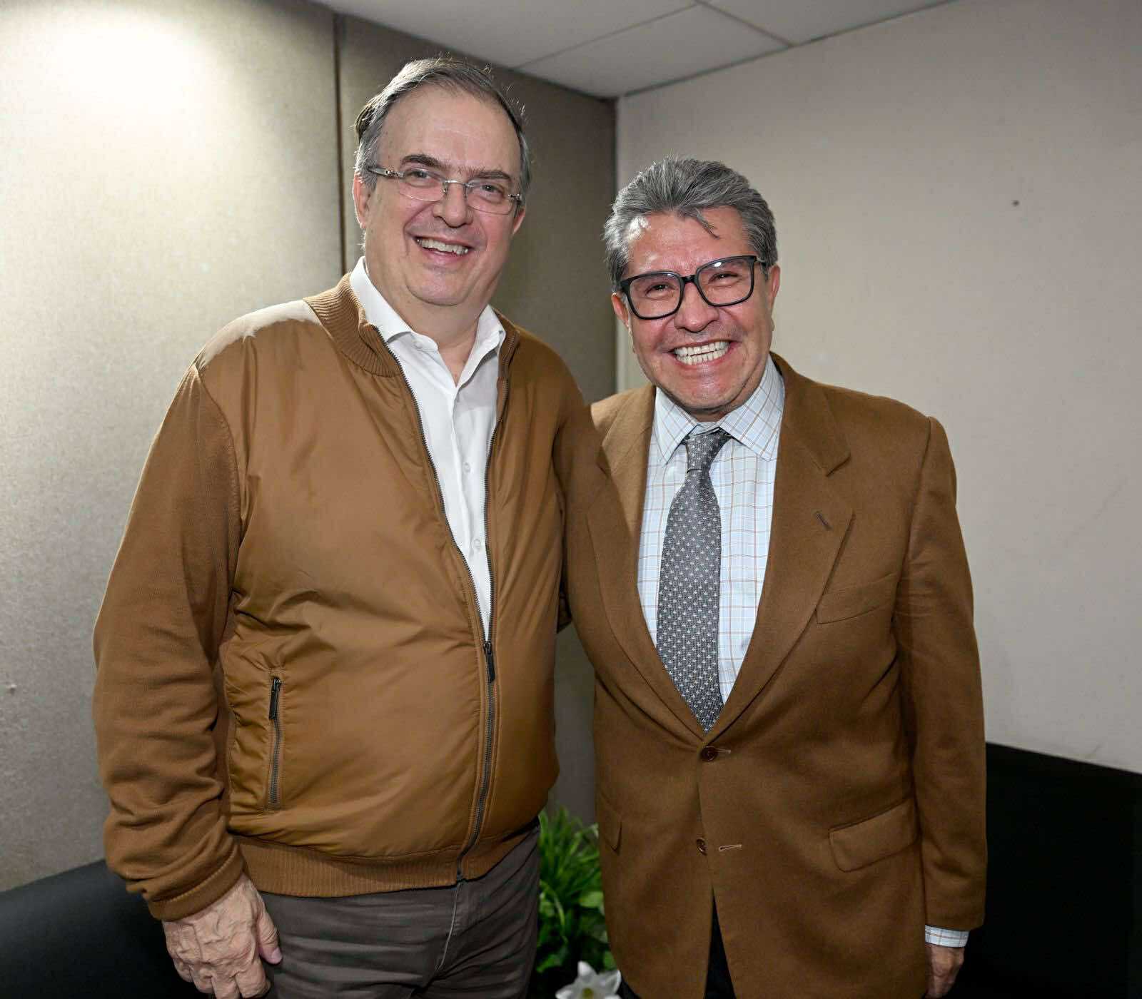 AFIRMA RICARDO MONREAL QUE MARCELO EBRARDS ES PIEZA CLAVE EN LA NEGOCIACIÓN ARANCELARIA CON ESTADOS UNIDOS Y LA 4T