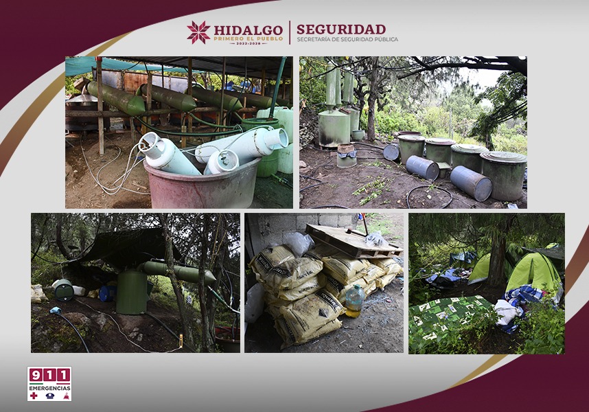 DECOMISAN EN HIDALGO MÁS DE 52 MIL DOSIS DE DROGA SINTÉTICA