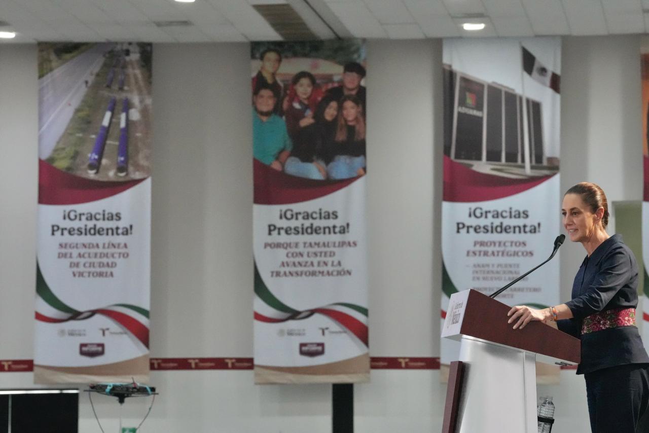 “EN TAMAULIPAS LOS PROGRAMAS PARA EL BIENESTAR BENEFICIARÁN EN 2025 A UN MILLÓN 161 MIL 351 PERSONAS”: CLAUDIA SHEINBAUM