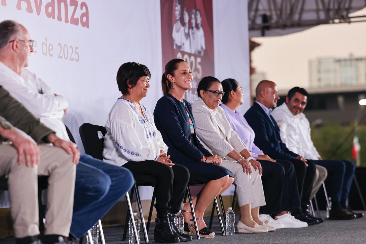 ANUNCIA CLAUDIA SHEINBAUM QUE MAÑANA INICIA CONSTRUCCIÓN DEL TREN SALTILLO-NUEVO LAREDO QUE PASARÁ POR MONTERREY