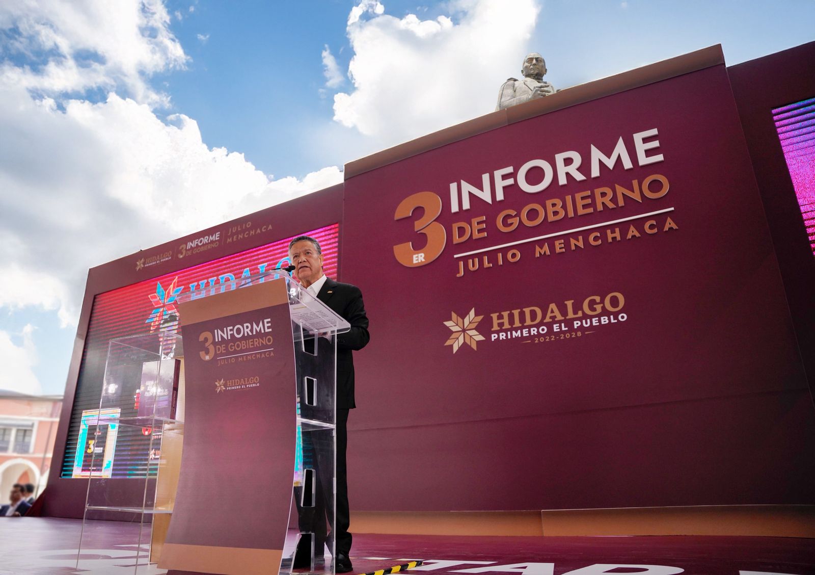 HIDALGO ACERCA EL GOBIERNO A LA GENTE: JULIO MENCHACA RECORRIÓ CASI 13 MIL KMS CON LAS RUTAS DE LA TRANSFORMACIÓN