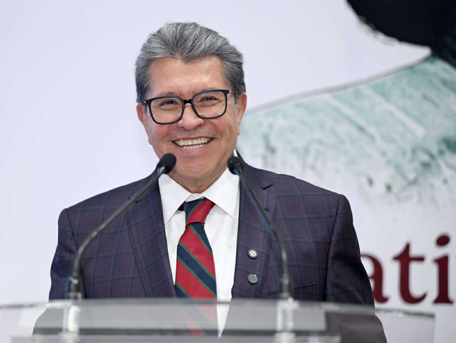 “COMPARECENCIAS EN EL PLENO DE LA CÁMARA DE DIPUTADOS DEBEN LLEVARSE CON RESPETO”: RICARDO MONREAL