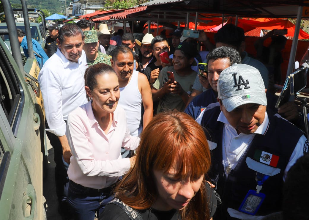 LA CEIBA RECIBE ATENCIÓN PRIORITARIA TRAS DESASTRE NATURAL; LA PRESIDENTA SHEINBAUM ATENDIÓ A DAMNIFICADOS