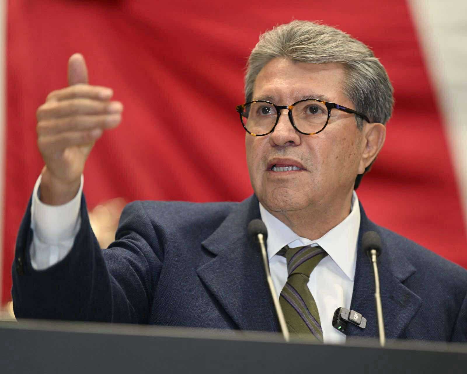 PIDE RICARDO MONREAL A COORDINADORES PARLAMENTARIOS RETOMAR DEBATE FLUIDO Y RESPETUOSO