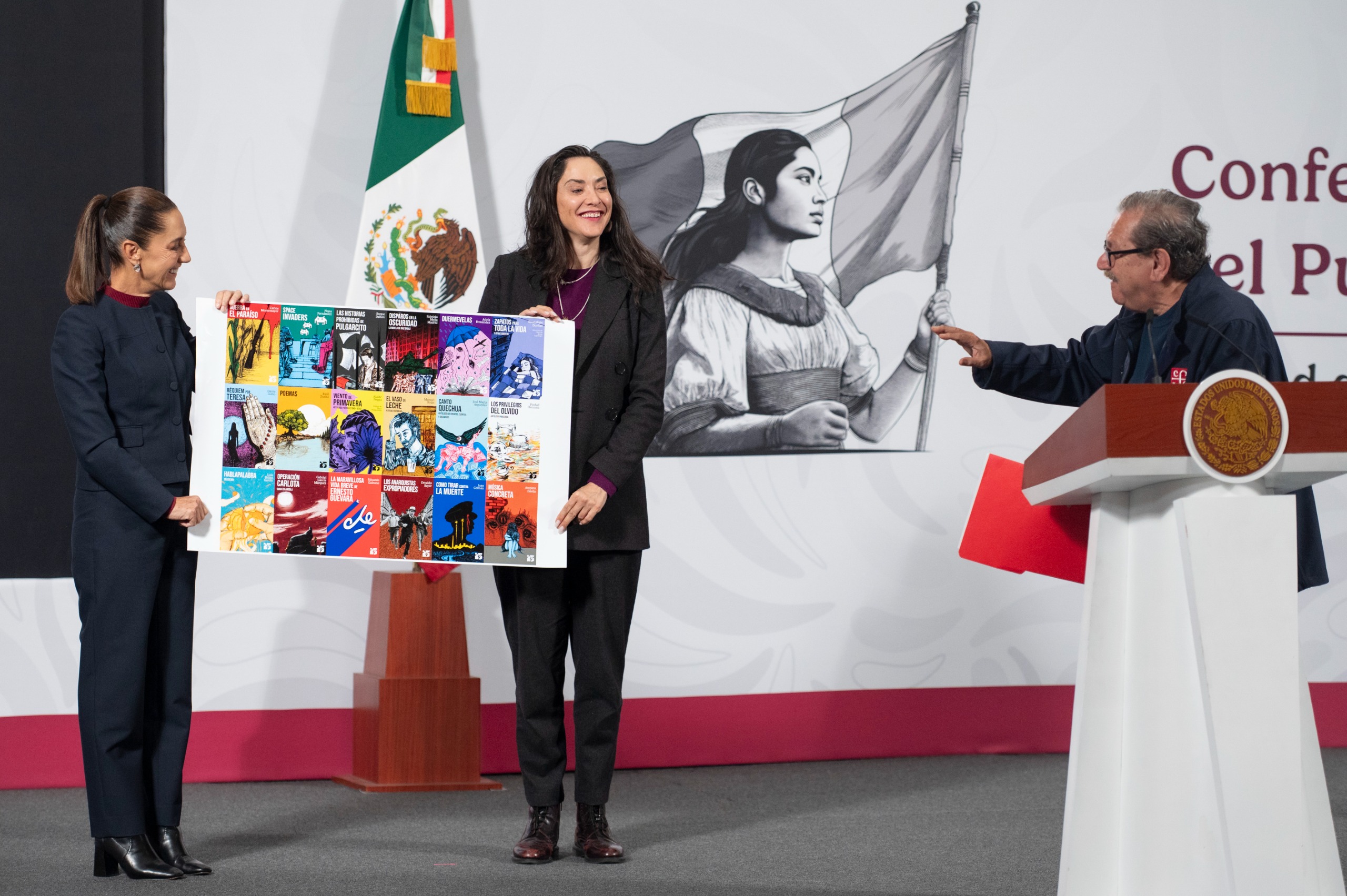 PRESENTA GOBIERNO DE MÉXICO OBRAS LITERARIAS DE COLECCIÓN DEL FCE; SE REGALAN 2.5 MILLONES DE LIBROS EN LATINOAMÉRICA