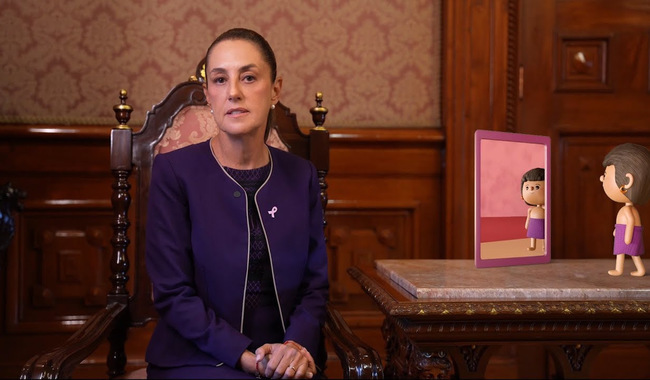 “EN MÉXICO TENEMOS UN MODELO DE ATENCIÓN UNIVERSAL DE CÁNCER DE MAMA; HAY UN ANTES Y UN DESPUÉS”: C. SHEINBAUM