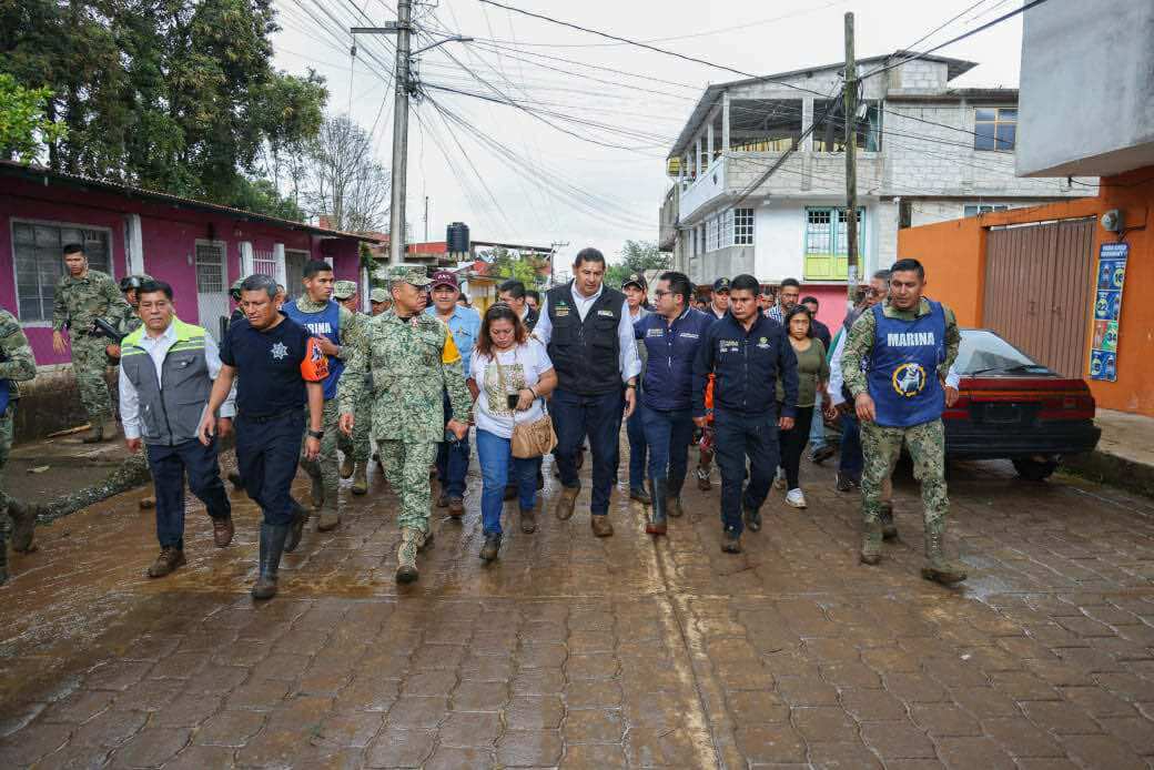 EL GOBIERNO DE PUEBLA HA RESPONDIDO CON SOLIDARIDAD, COORDINACIÓN Y PRONTITUD TRAS LA DEVASTACIÓN DE LA SIERRA
