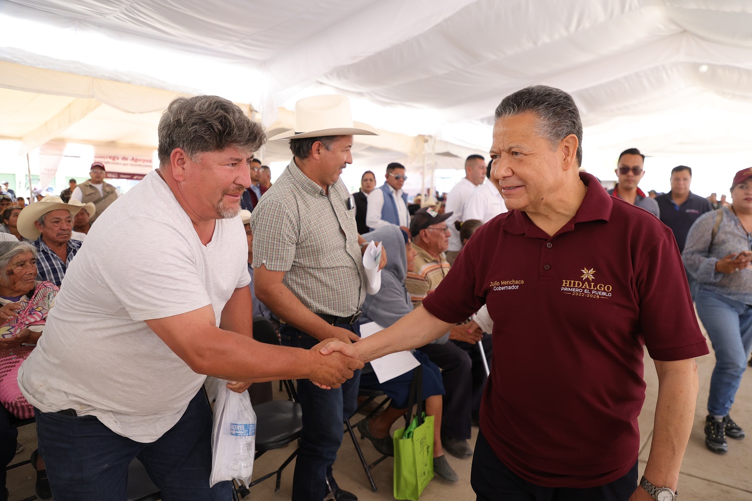 ENCABEZA CLAUDIA SHEINBAUM BANDERAZO DE INICIO DE LA CONSTRUCCIÓN DE LA PRESA TUNAL II