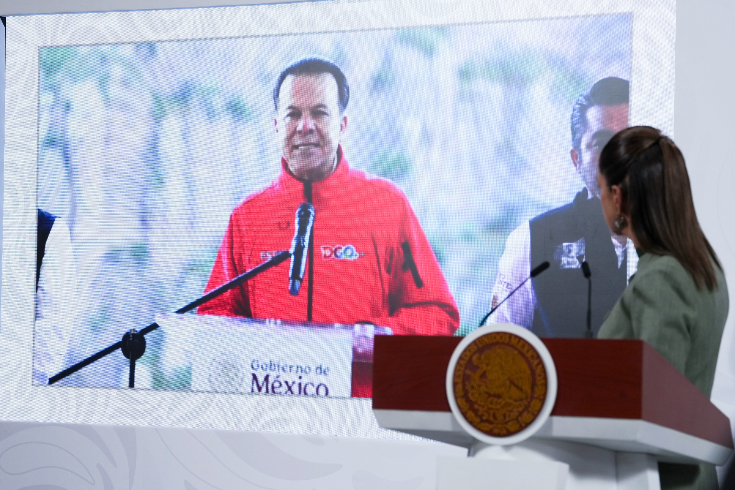 ENCABEZA CLAUDIA SHEINBAUM BANDERAZO DE INICIO DE LA CONSTRUCCIÓN DE LA PRESA TUNAL II