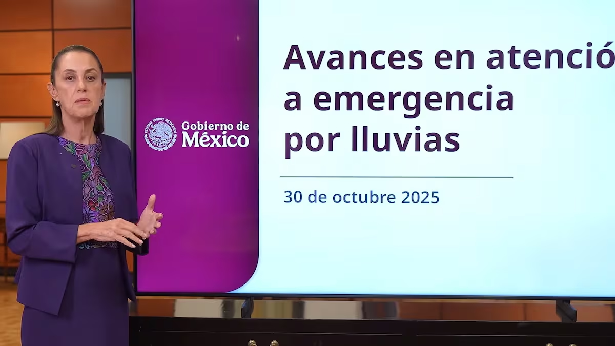 “RESPALDAREMOS A COMUNIDADES AFECTADAS POR LLUVIAS; MÁS DE 90 MIL FAMILIAS RECIBIERON PRIMER APOYO”: CLAUDIA SHEINBAUM