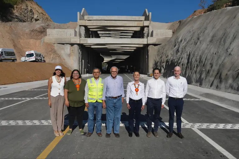 INAUGURA CLAUDIA SHEINBAUM AUTOPISTA TEPIC-COMPOSTELA Y ANUNCIA AMPLIACIÓN HASTA SAN BLAS