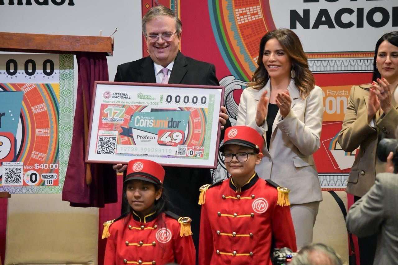 EMITEN BILLETE DE LOTERÍA PARA CELEBRAR EL 49° ANIVERSARIO DE ‘LA REVISTA DEL CONSUMIDOR’