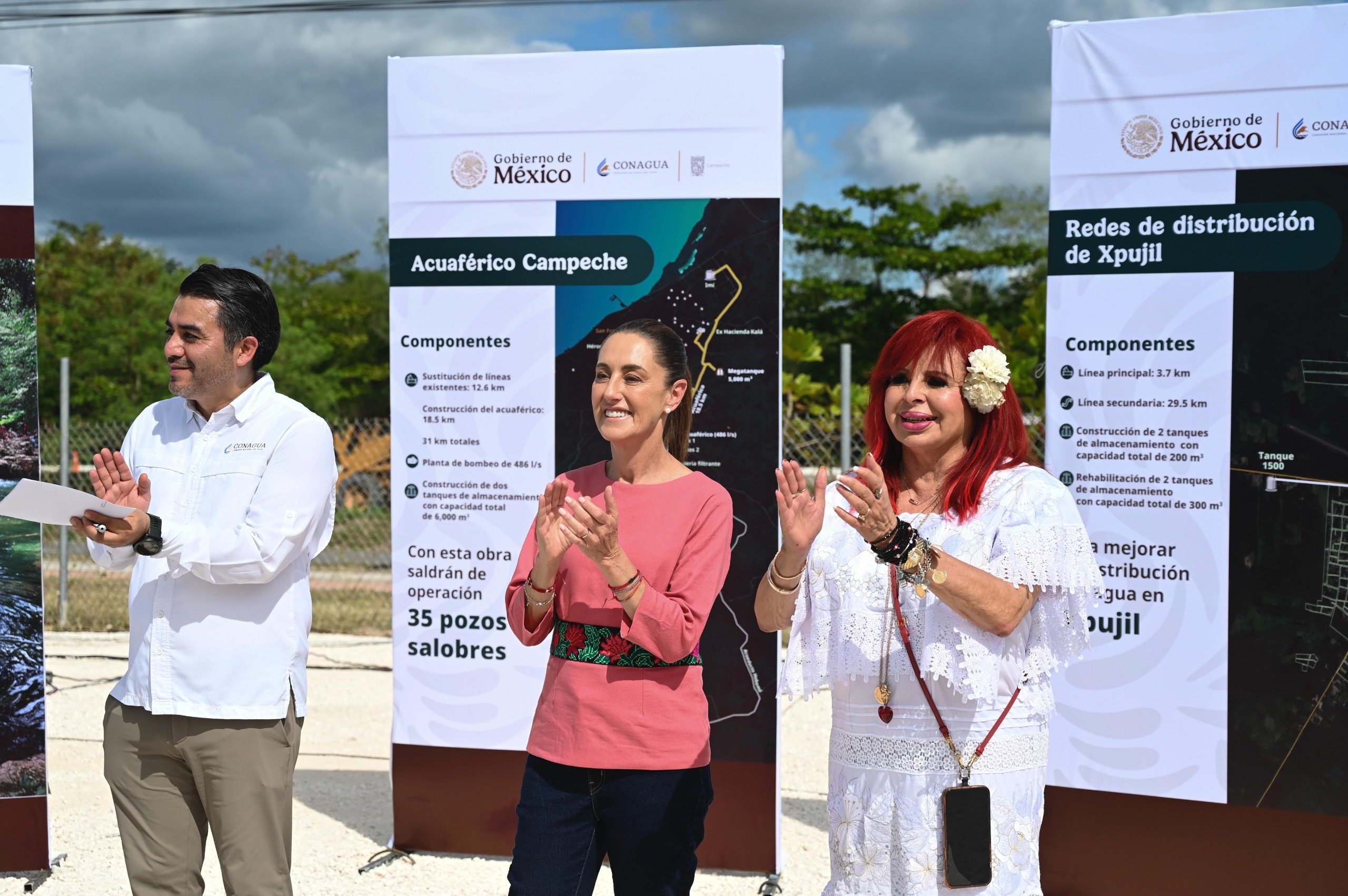 ENCABEZA CLAUDIA SHEINBAUM INICIO DE OBRA DE ‘AGUA PARA CAMPECHE’ PARA GARANTIZAR DERECHO AL AGUA POTABLE