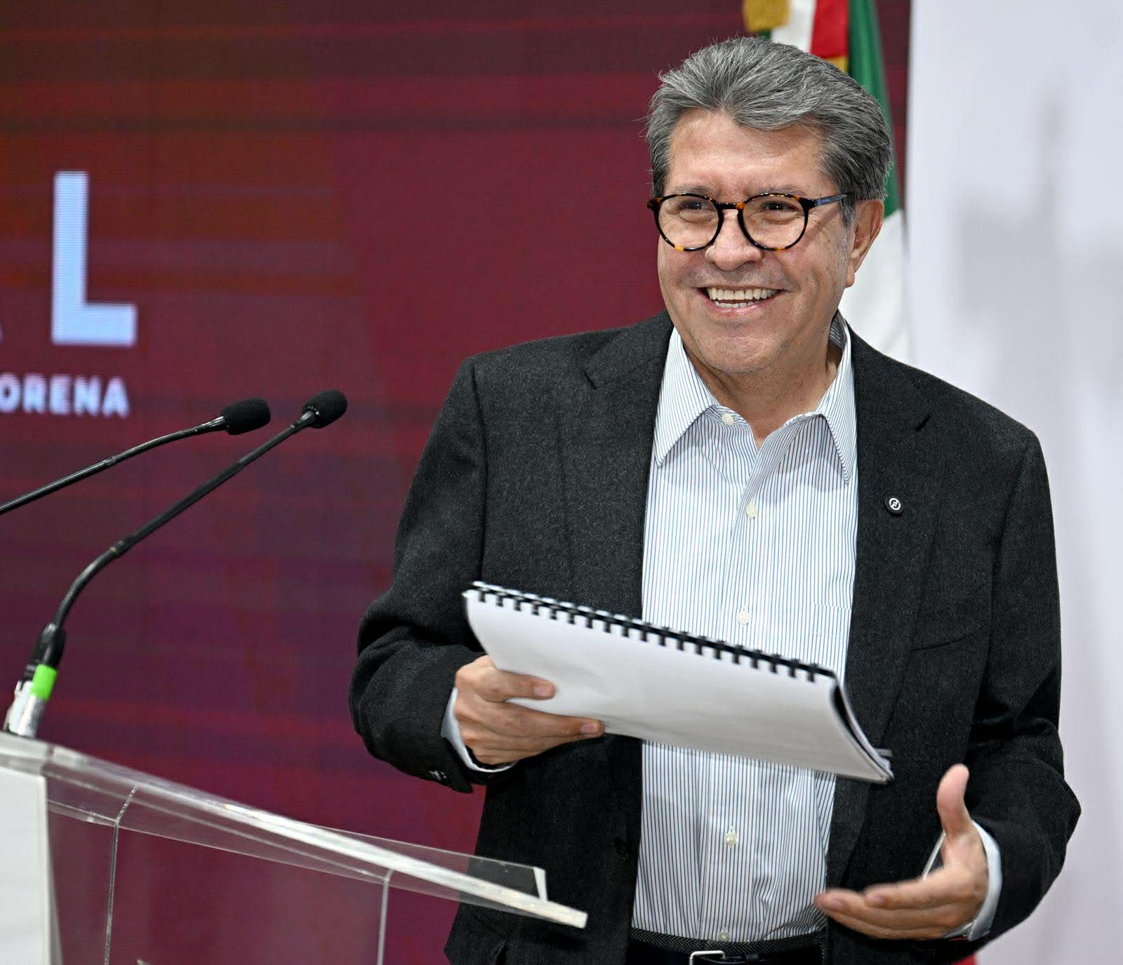 ANUNCIA RICARDO MONREAL QUE INICIARIVA EN MATERIA DE JORNADA LABORAL DE 40 HORAS PUEDE LLEGAR EN DICIEMBRE