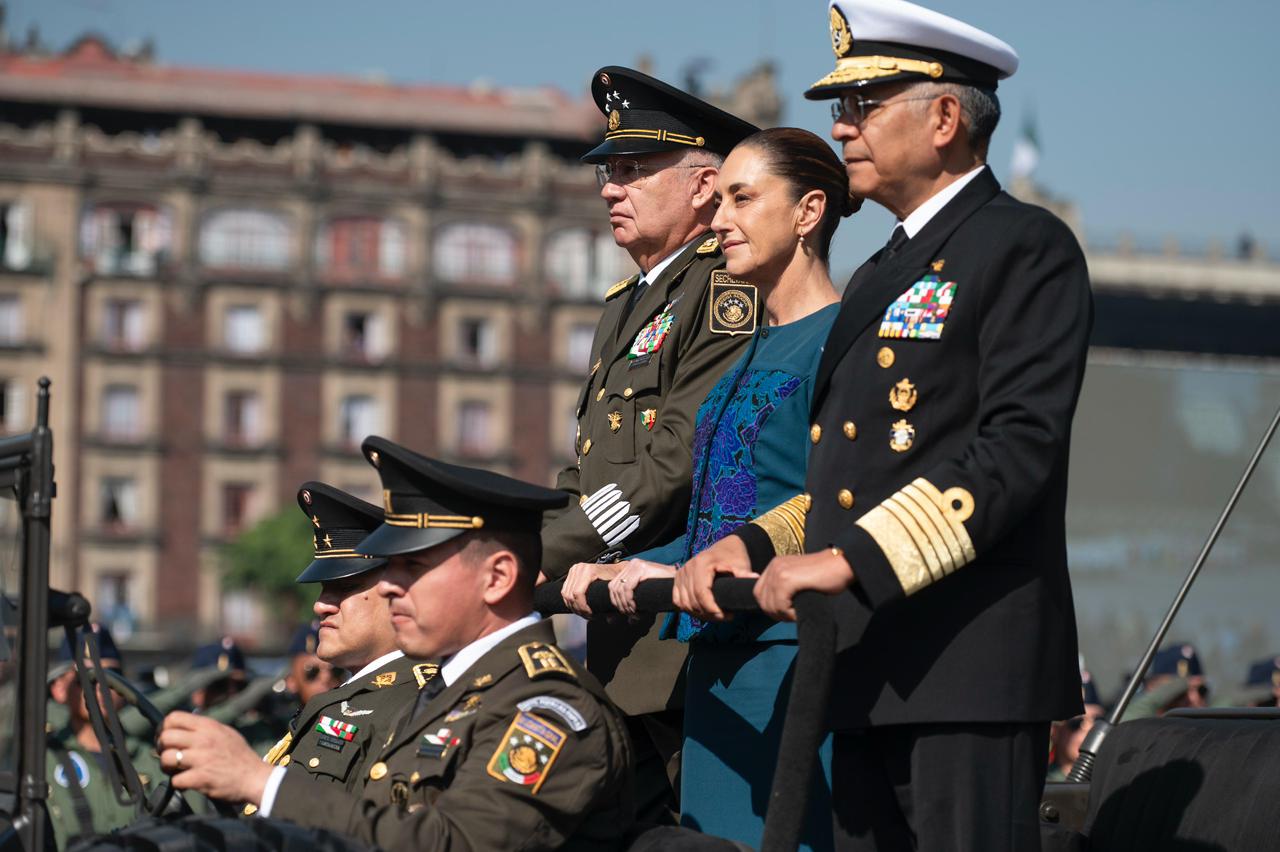“EL QUE CONVOCA A LA VIOLENCIA Y A LA INTERVENCIÓN EXTRANJERA SE EQUIVOCA”: CLAUDIA SHEINBAUM