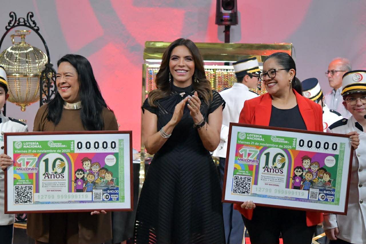 LOTERÍA NACIONAL RECONOCE CON SORTEO SUPERIOR LOS 10 AÑOS DE LA PROCURADURÍA DE PROTECCIÓN DE NIÑAS, NIÑOS Y ADOLESCENTES