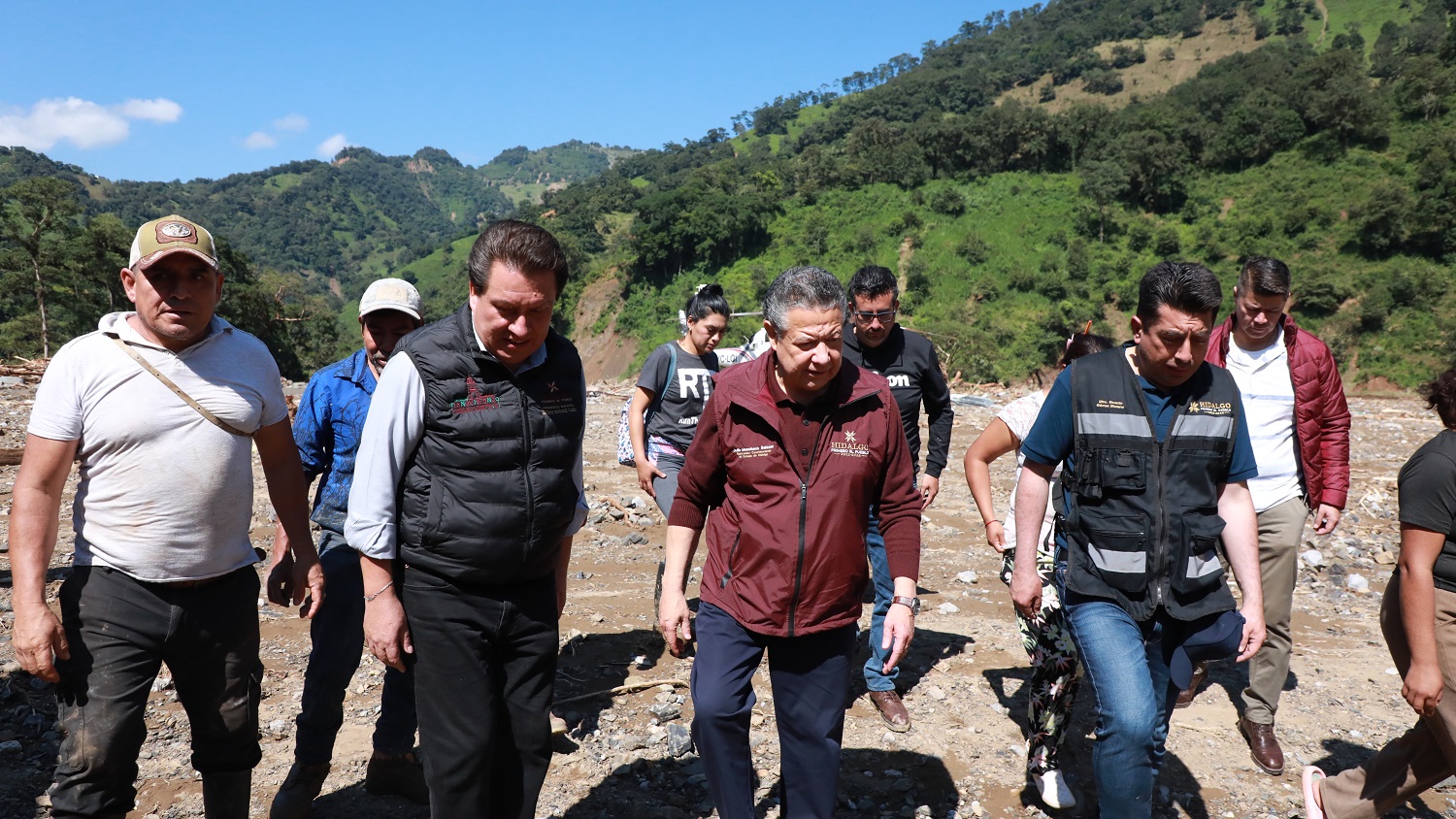 RECONOCEN A HIDALGO Y AL GOBERNADOR JULIO MENCHACA POR SU COMPROMISO Y EFICIENCIA EN SITUACIONES DE EMERGENCIA