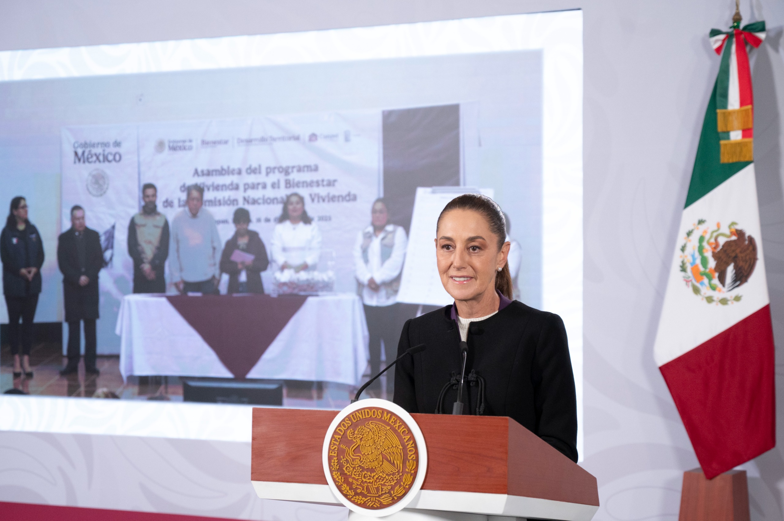 ANUNCIA CLAUDIA SHEINBAUM SORTEOS DE LA CONAVI PARA ASIGNAR 31 MIL 934 VIVIENDAS PARA EL BIENESTAR EN 147 MUNICIPIOS