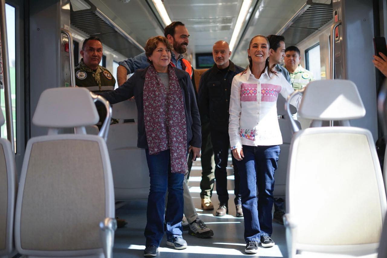 ANUNCIA CLAUDIA SHEINBAUM ANUNCIA QUE TREN LECHERÍA-AIFA ESTARÁ LISTO EN EL PRIMER TRIMESTRE DE 2026