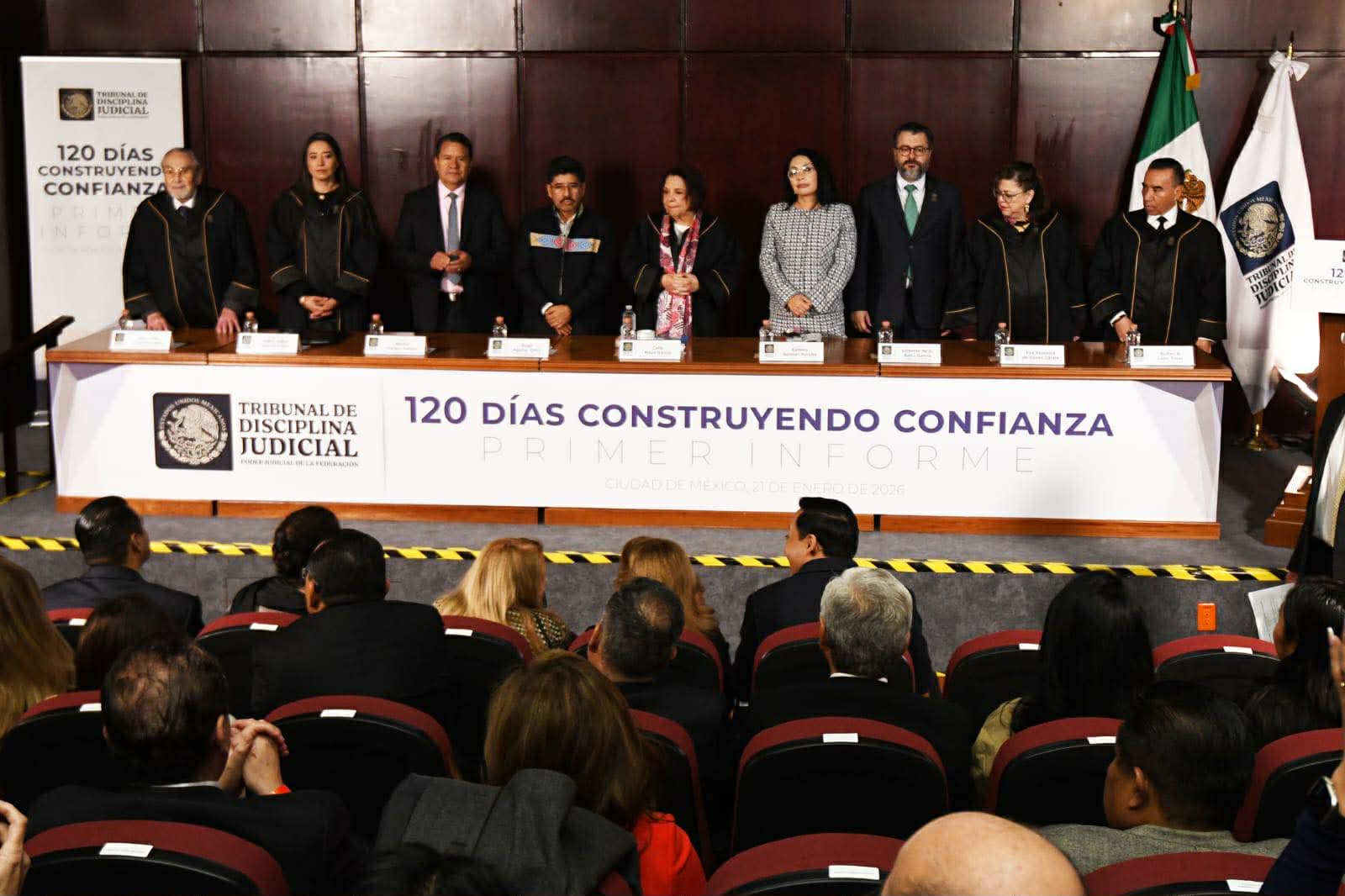 “EL TRIBUNAL DE DISCIPLINA JUDICIAL GARANTIZA JUSTICIA ÍNTEGRA, TRANSPARENTE Y EN BENEFICIO DEL PUEBLO”: CELIA MAYA GARCÍA