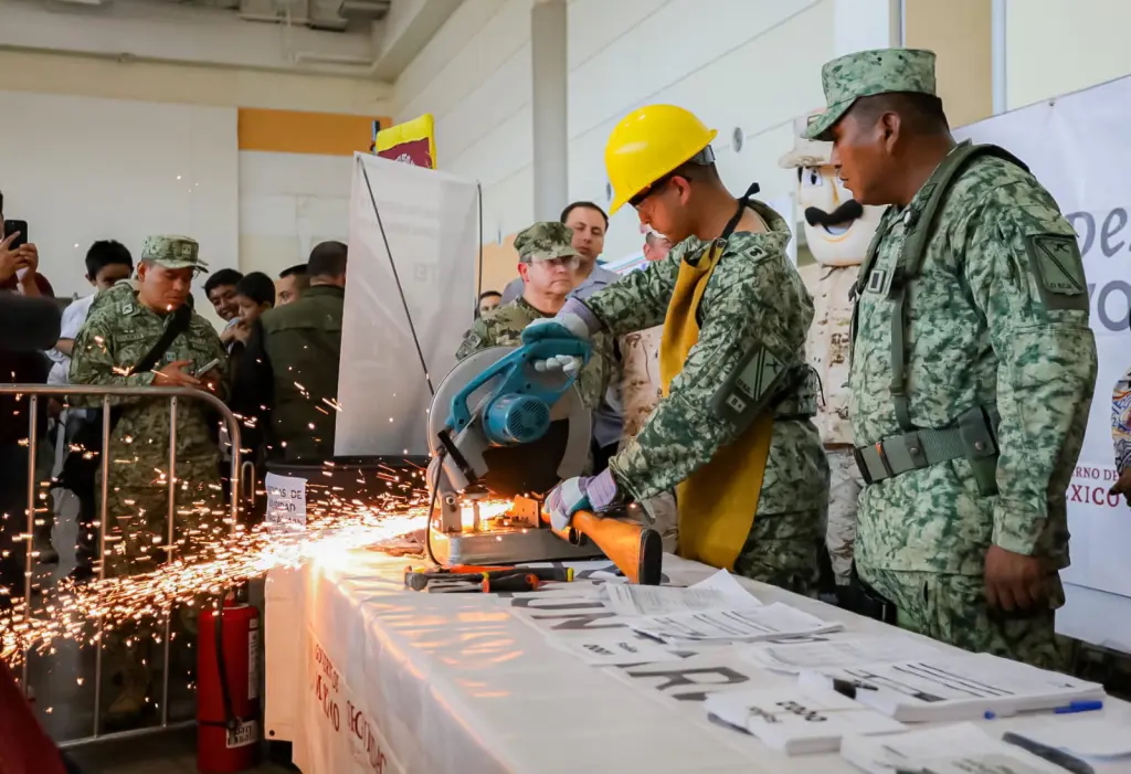 DURANTE 2025 SE CANJEARON 481 ARMAS Y SE DIERON 126 MIL ATENCIONES EN BAJA CALIFORNIA