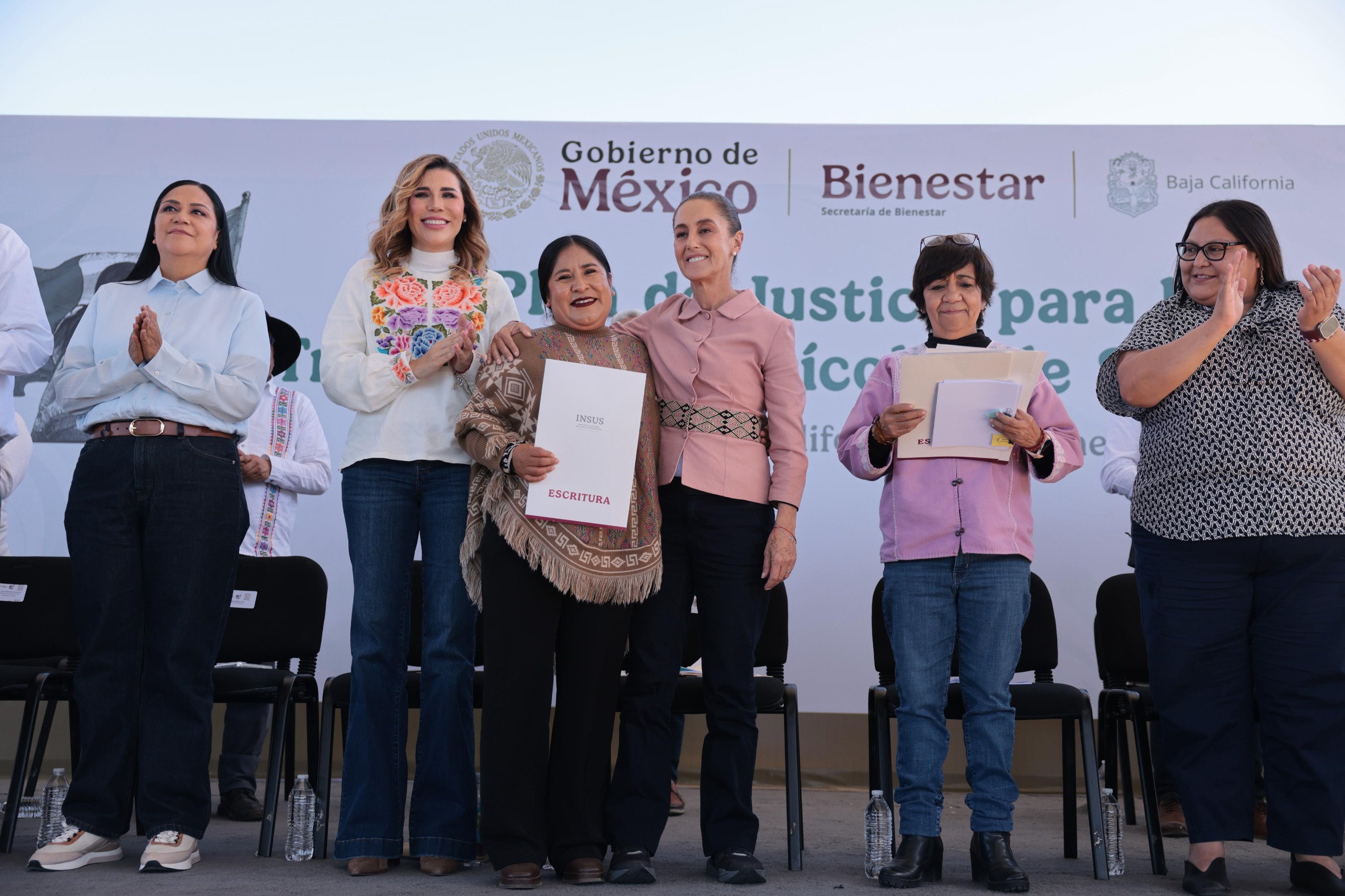 ANUNCIA CLAUDIA SHEINBAUM INSTALACIÓN DE CENTRO INTEGRADOR DE JUSTICIA PARA TRABAJADORES AGRÍCOLAS DE SAN QUINTÍN