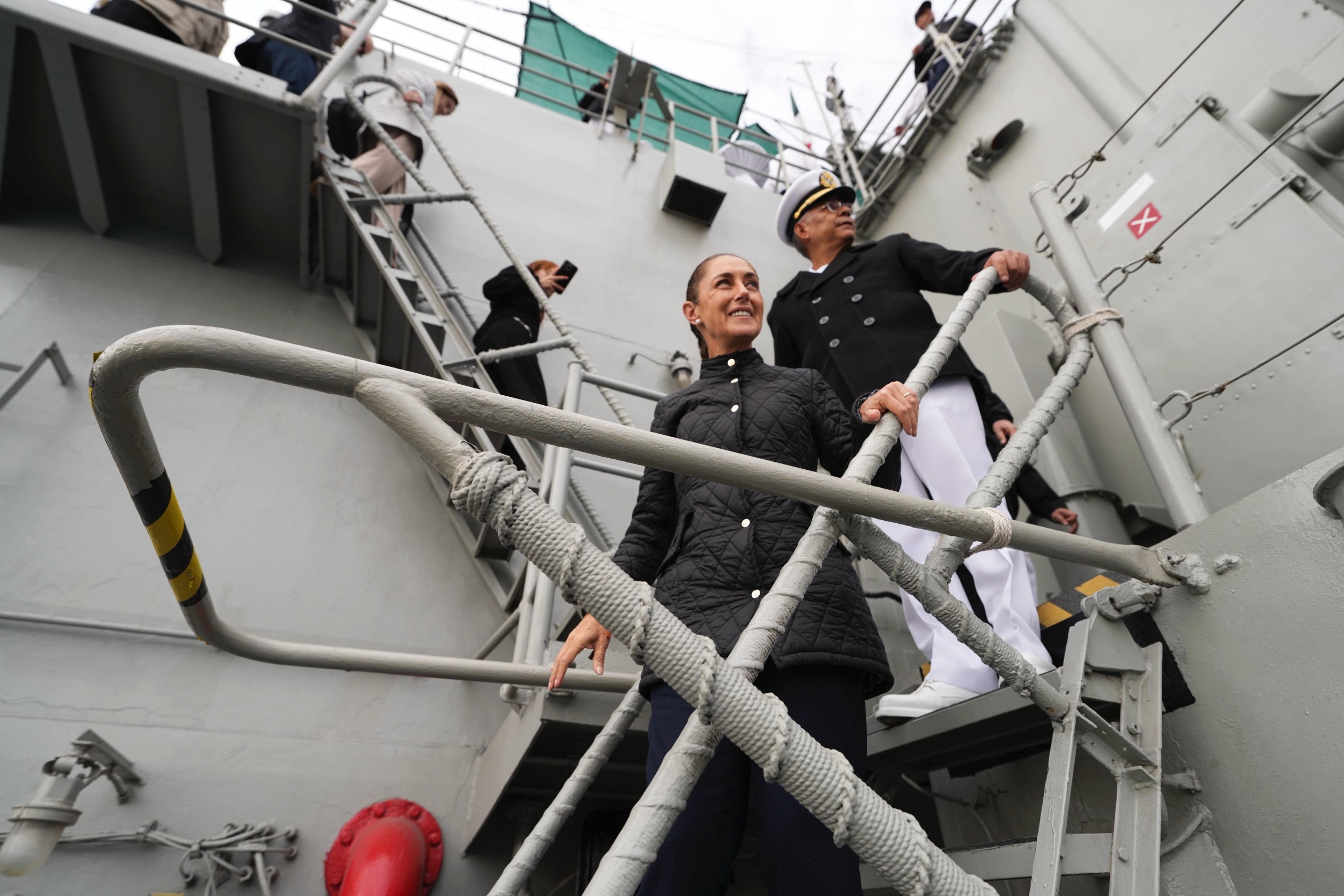 RESALTA CLAUDIA SHEINBAUM GIRA CON INAUGURACIONES DE OBRAS EN BC Y SONORA; SE ALISTA EXPANSIÓN DEL PUERTO DE GUAYMAS