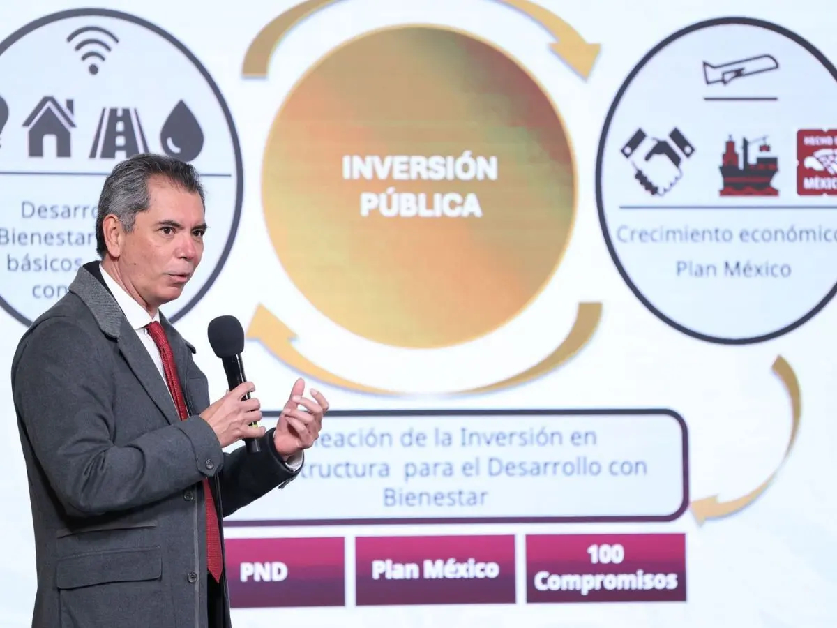 PRESENTA CLAUDIA SHEINBAUM PLAN DE INVERSIÓN EN INFRAESTRUCTURA PARA EL DESARROLLO CON BIENESTAR