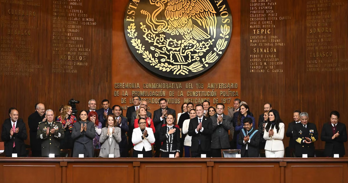 ‘LA 4T RECUPERÓ LA ESENCIA DE LA CONSTITUCIÓN DE 1917’: CLAUDIA SHEINBAUM EN EL 109° ANIVERSARIO DE LA CARTA MAGNA