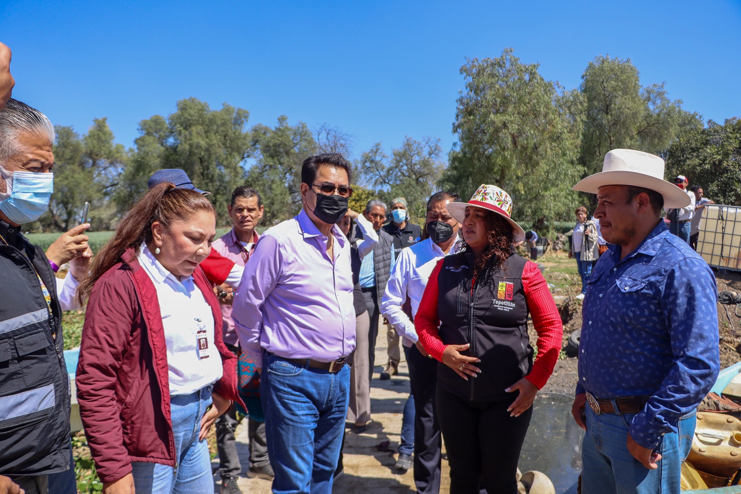 AVANZA SANEAMIENTO EN ENDHÓ; LOS TRES ÓRDENES CONSOLIDAN PLAN DE ACCIÓN PARA RESCATAR LA PRESA