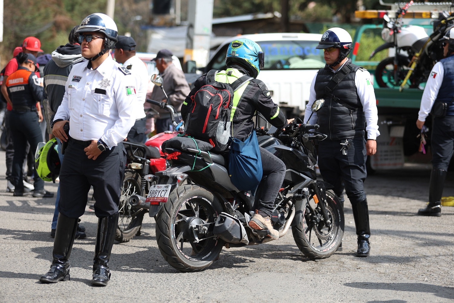 RETIRA HUIXQUILUCAN DE CIRCULACIÓN MÁS 3 MIL 700 MOTOS COMO PARTE DEL OPERATIVO DE MOVILIDAD Y REORDENAMIENTO