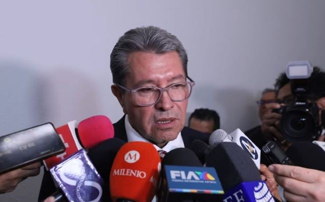 REITERA RICARDO MONREAL QUE MORENA VA A MANTENER SU APOYO A LA PRESIDENTA EN INICIATIVA DE REFORMA ELECTORAL