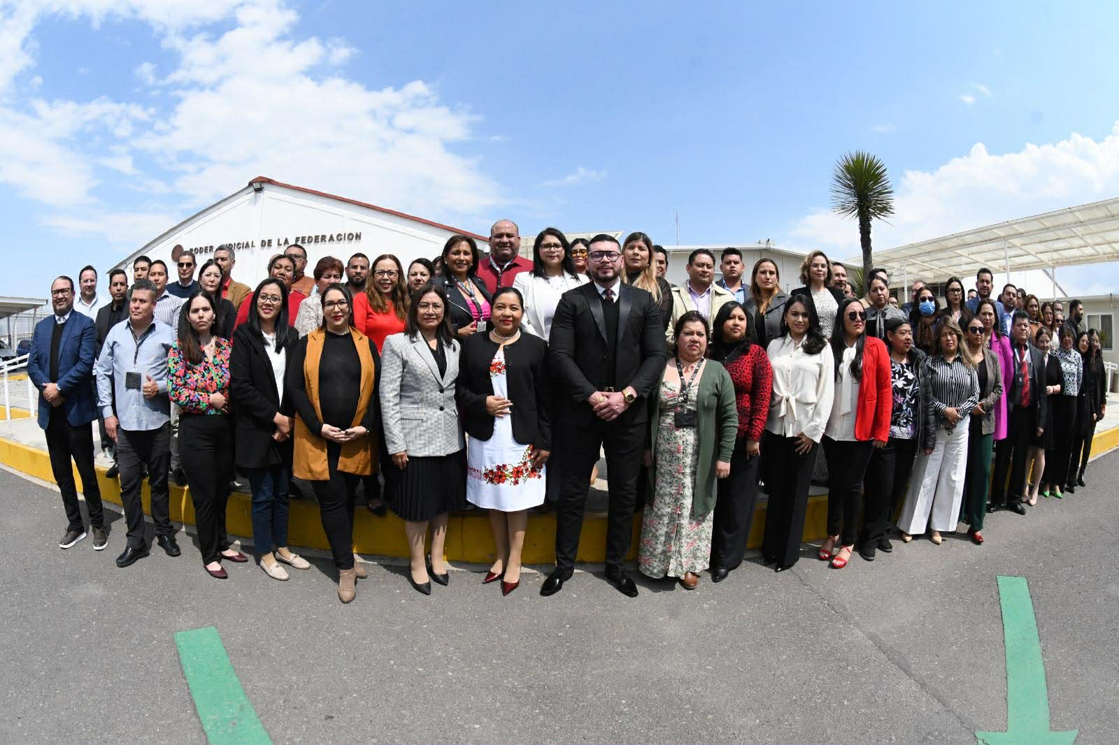 INTEGRANTE DEL PLENO DEL ÓRGANO DE ADMINISTRACIÓN JUDICIAL VISITA JUZGADOS DE DISTRITO EN VILLA ALDAMA, VERACRUZ