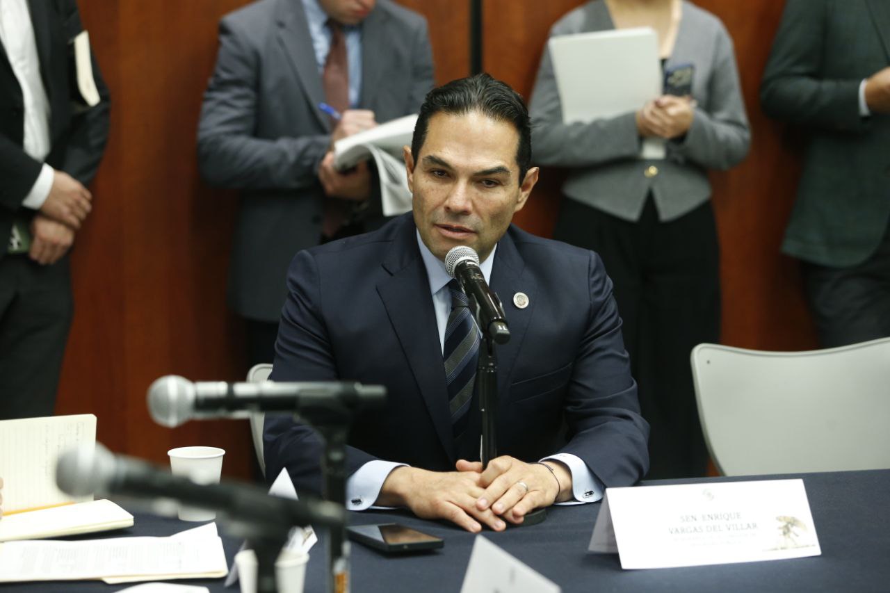 PLANTEA ENRIQUE VARGAS REUNIÓN INTERPARLAMENTARIA CON EL SENADO DE ESTADOS UNIDOS PARA ABORDAR TEMAS DE SEGURIDAD