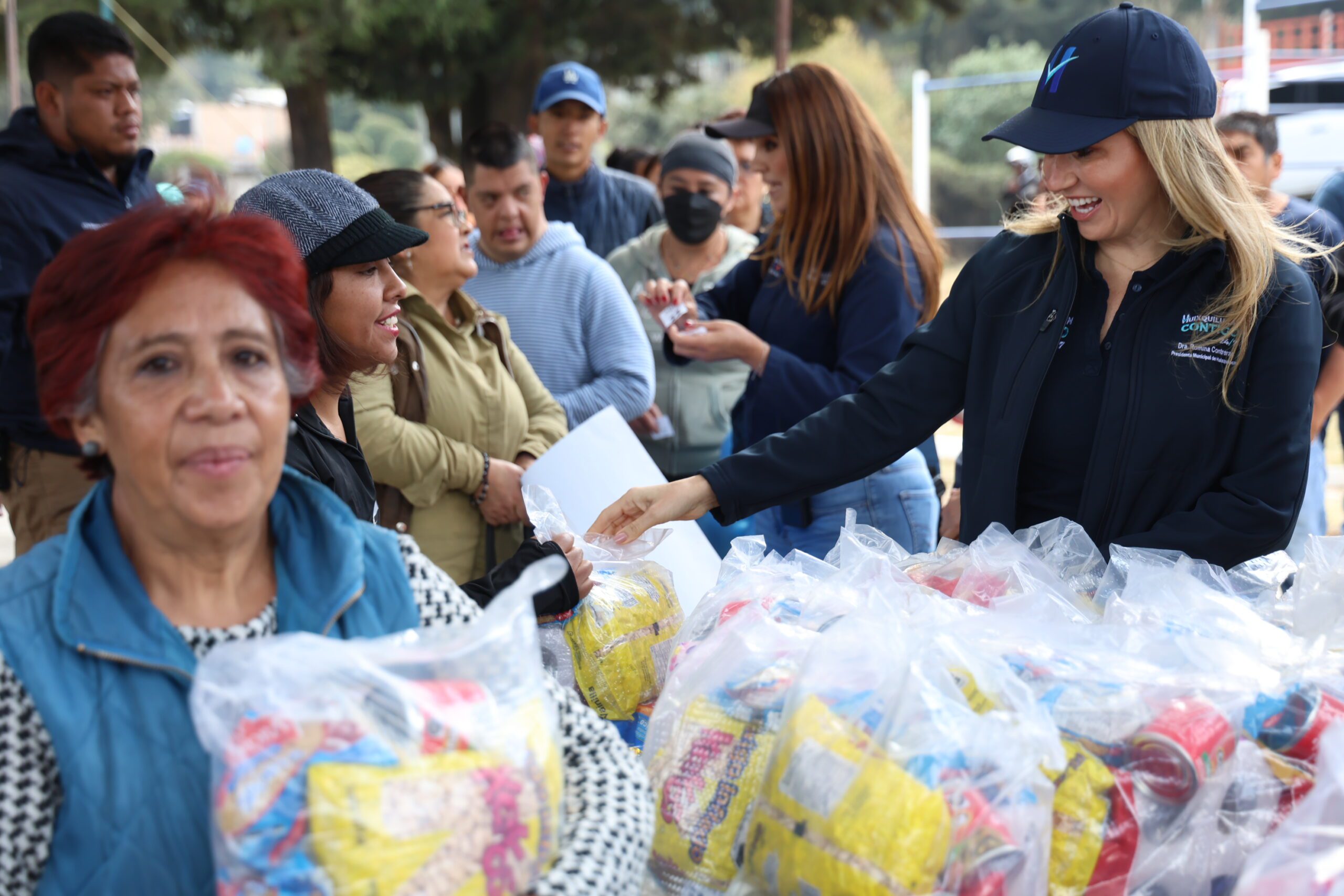 ENTREGA HUIXQUILUCAN APOYOS ALIMENTARIOS EN LA CAÑADA E ‘IGNACIO ALLENDE’ PARA COMBATIR LA DESNUTRICIÓN