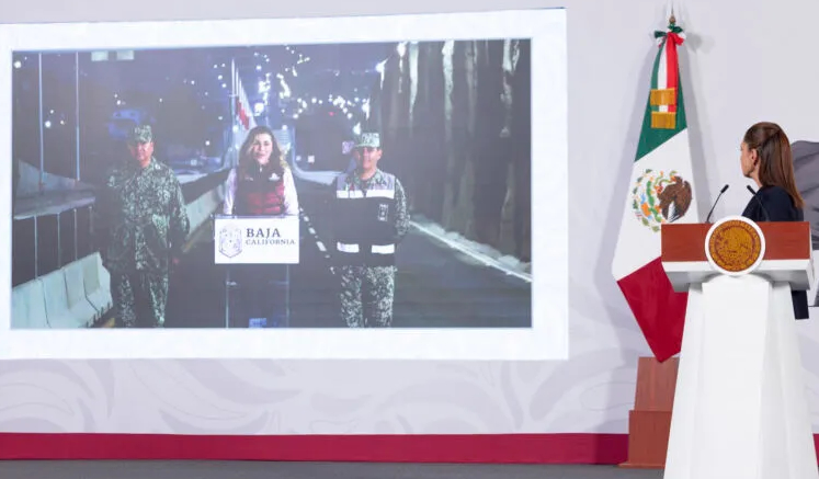 INAUGURA CLAUDIA SHEINBAUM SEGUNDO TRAMO DEL VIADUCTO ELEVADO DE TIJUANA; REDUCE RECORRIDO DEL AEROPUERTO A PLAYAS