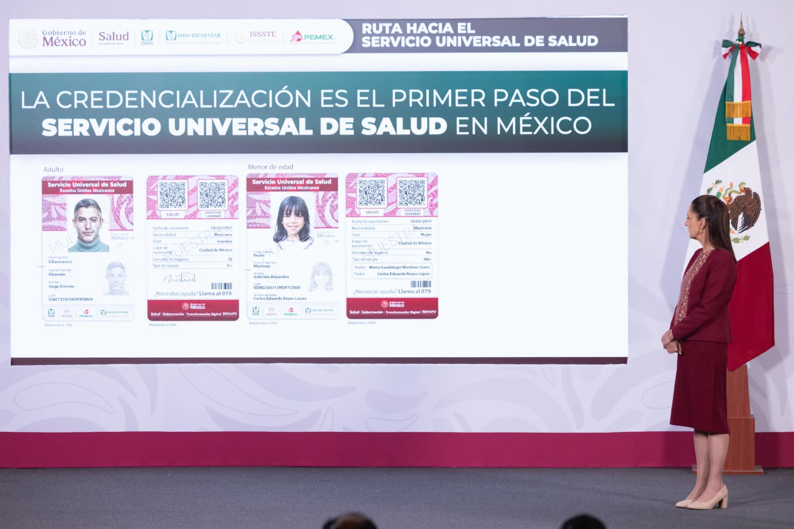 ANUNCIA CLAUDIA SHEINBAUM DECRETO PARA CREAR EL SERVICIO UNIVERSAL DE SALUD; EL 13 DE ABRIL INICIA CREDENCIALIZACIÓN