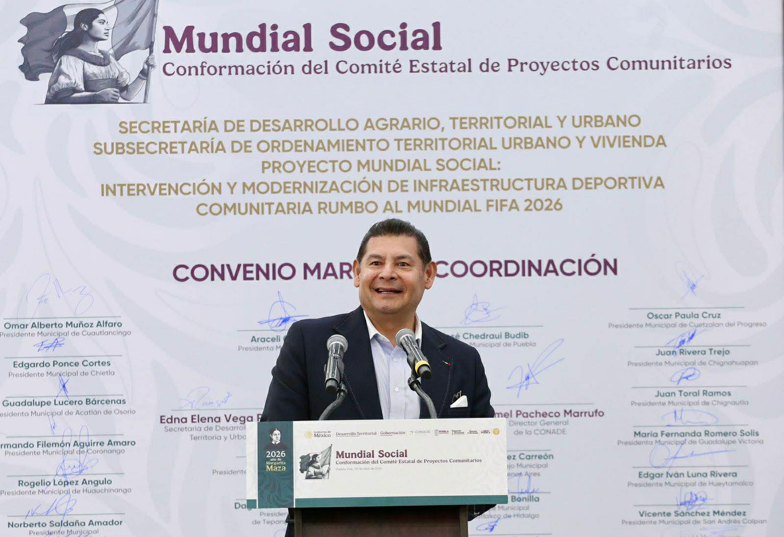 AVANZA EN PUEBLA EL ‘MUNDIAL SOCIAL’, ESTRATEGIA DE LA PRESIDENTA CLAUDIA SHEINBAUM