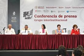 INSTRUYE CLAUDIA SHEINBAUM SEPARAR DE SU CARGO A TRES FUNCIONARIOS DE PEMEX POR DERRAME EN EL GOLFO DE MÉXICO