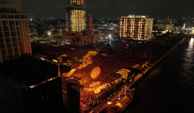 MÁS DE 130 MIL PERSONAS VIVIERON EL ‘FESTIVAL PUERTO SONORO’ EN VERACRUZ, UN RÉCORD DE ASISTENCIA