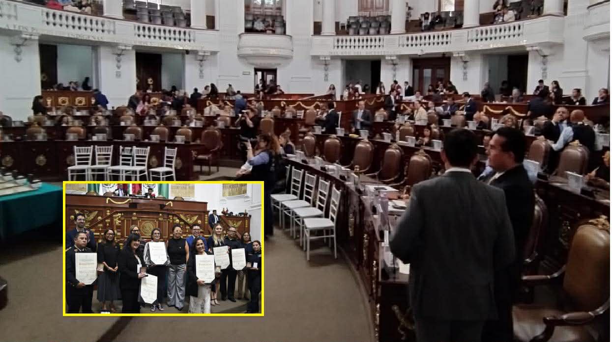 HASTA LOS DIPUTADOS SE AUSENTARON