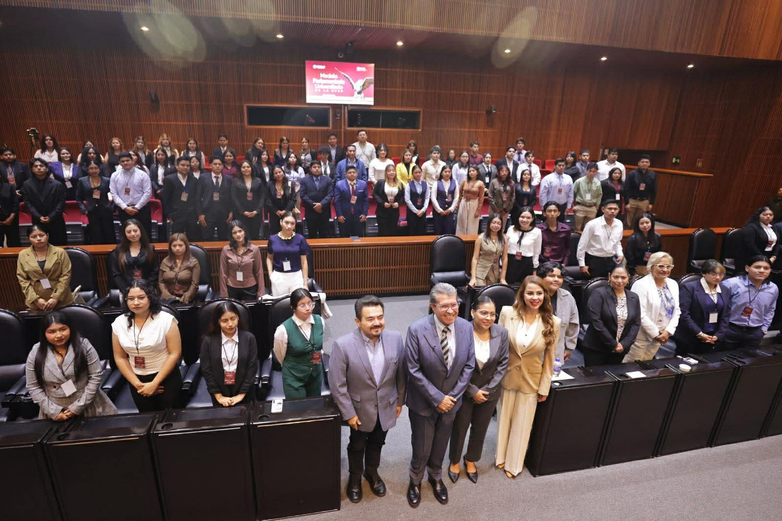 AFIRMA RICARDO MONREAL QUE LA CÁMARA DE DIPUTADOS HA AVANZADO EN LEYES QUE PROTEGEN A MUJERES Y TRABAJADORES