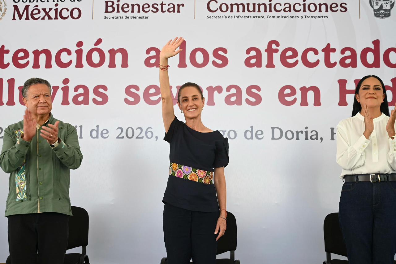 ANUNCIA CLAUDIA SHEINBAUM QUE DURANTE SU SEXENIO SE INVERTIRÁN EN HIDALGO 41 MIL 865 MDP EN INFRAESTRUCTURA