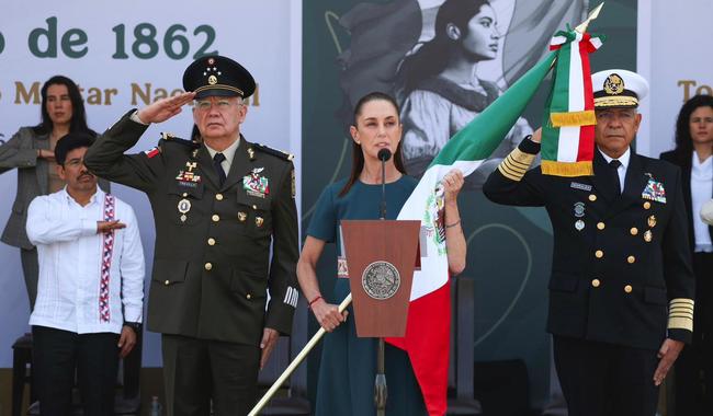 “QUIENES BUSCAN APOYO EXTERNO ESTÁN DESTINADOS A LA DERROTA; NINGUNA POTENCIA EXTRANJERA NOS VA A DECIR CÓMO GOBERNAR”: CLAUDIA SHEINBAUM