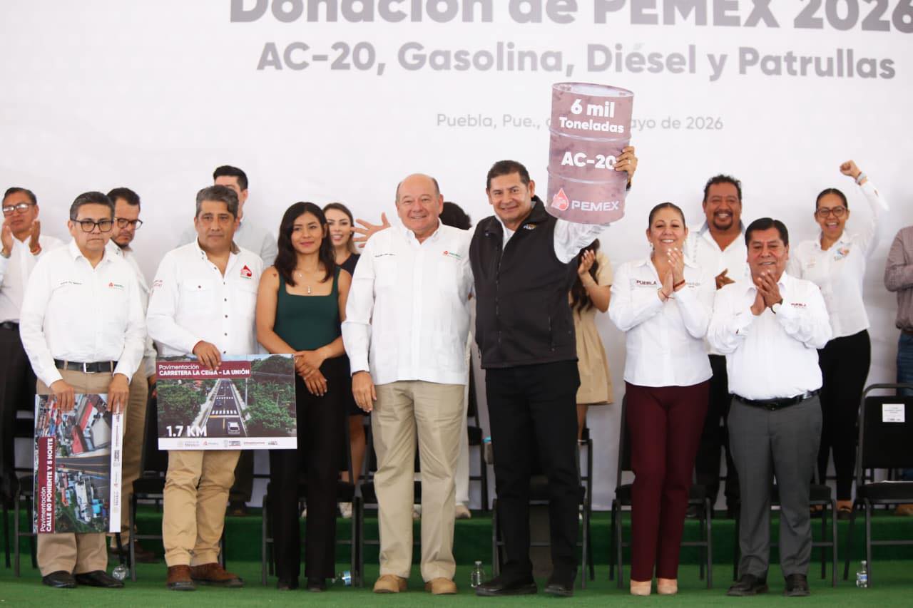 PREMIA PEMEX RECUPERACIÓN DE HIDROCARBUROS EN PUEBLA CON CUARTA ENTREGA DE PÉTREOS